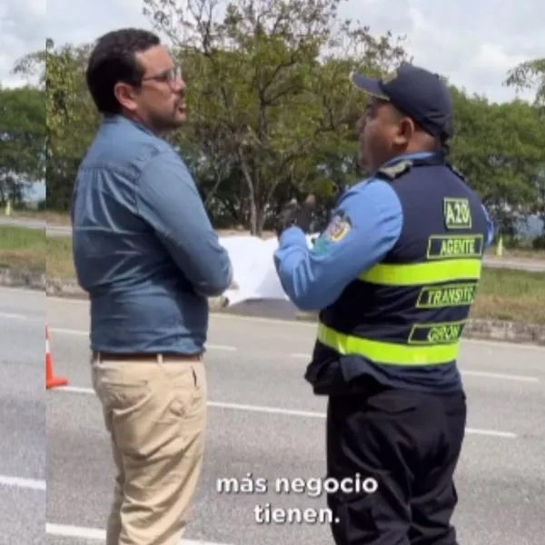 Policía de tránsito tenía negocio familiar para desmontar multas en Santander