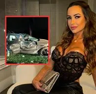 Murió Aline Cristina Dalmolin en grave accidente de tránsito en Brasil