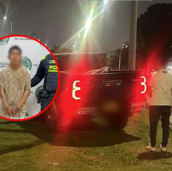 Capturan en Bogotá a joven de 19 años tras persecución por robo de camioneta
