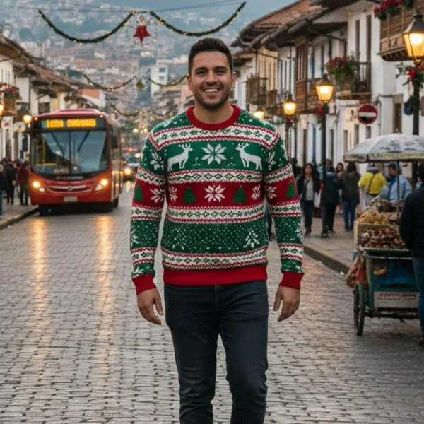 ¿Dónde comprar sacos navideños en Bogotá 2025? En 35.000 y no queda como Grinch