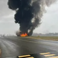 Accidente de avión de Greg Biffle, corredor de Nascar, en el aeropuerto de Carolina del Norte. Se habla de 5 fallecidos