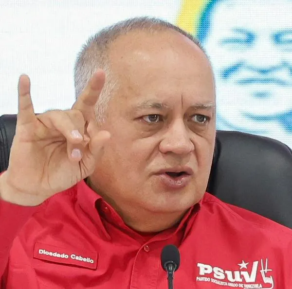 Video Diosdado Cabello con machete a Trump en Venezuela