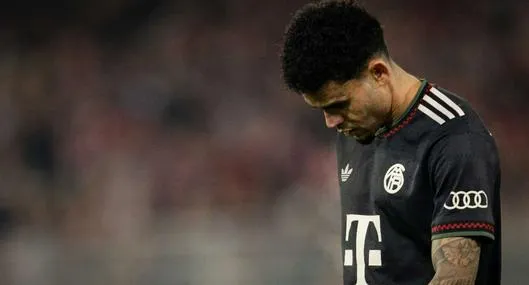 Foto de Luis Díaz, en nota de qué castigo puso Uefa al Bayern Múnich de Luis Díaz por acciones en la Champions; 