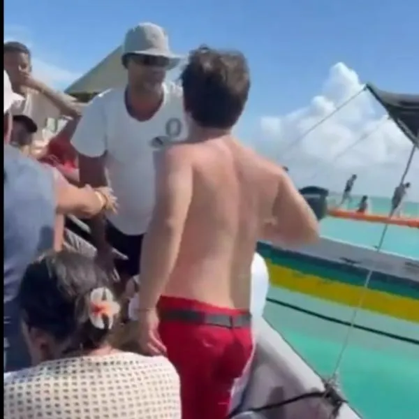 Lanchero y turista se pelearon en el acuario de San Andrés cuando se bajaron