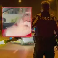 Policía de tránsito amenazó a papá Noel con multa por no llevarle bicicleta