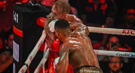 Cómo fue nocaut de Anthony Joshua a Jake Paul, en video, y qué lesión le provocó