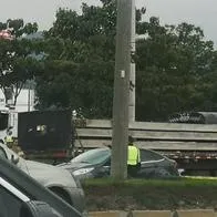 Motociclista murió en grave accidente norte de Bogotá: tuvo fuerte choque