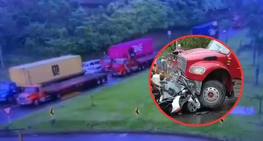 Accidente en Buenaventura: así grabó la pareja que murió a su hijo