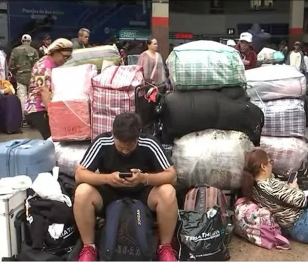 Terminal El Salitre: advertencia no hay tiquetes y largas filas para comprar 