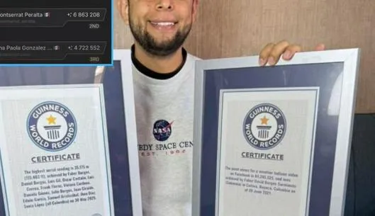 De influencer a astronauta: Faber Burgos al espacio