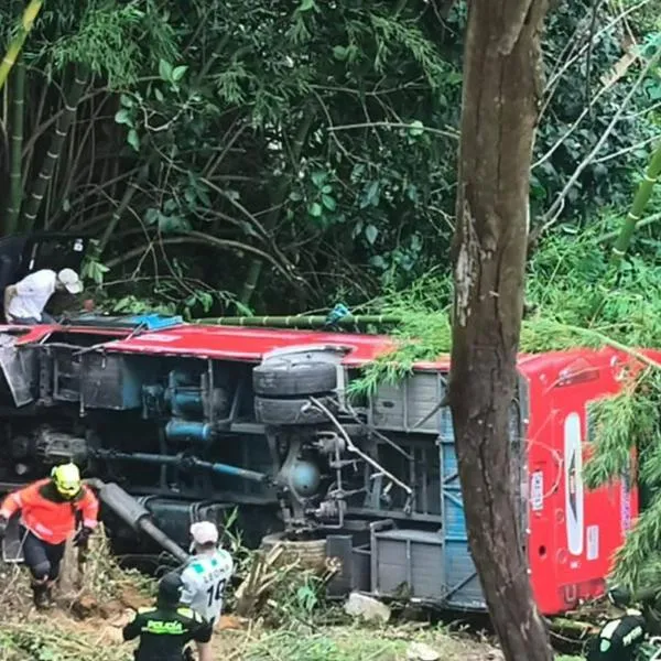 Bus se fue a un abismo en la vía Medellín-Santa Elena y hay varios heridos; video es impactante. Alcalde se pronunció. 