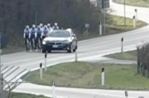 Dispararon contra un equipo de ciclistas: los atacantes huyeron sin dejar rastro