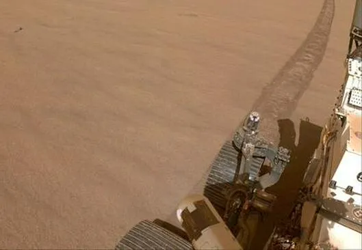 En video: la NASA publicó un timelapse de recorrido récord del róver Perseverance en Marte