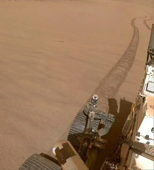 En video: la NASA publicó un timelapse de recorrido récord del róver Perseverance en Marte