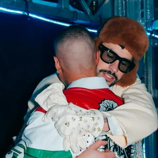 J Balvin y Bad Bunny 