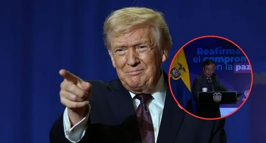 Donald Trump le mandó nuevo mensaje a Petro y le hizo fuerte señalamiento