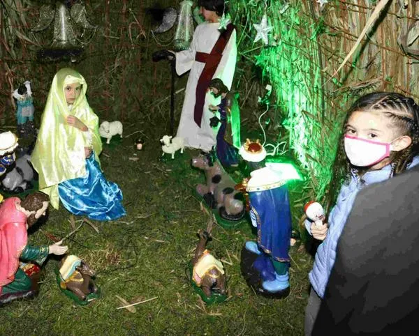 María y José pidieron posada en el Mirador de Las Lomas