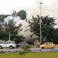 Incendio en Bogotá