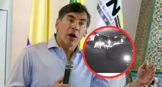 Asaltaron al magistrado Álvaro Prada y a su asesor en Bogotá: 10 hombres armados los rodearon en su camioneta y los iban a bajar. 