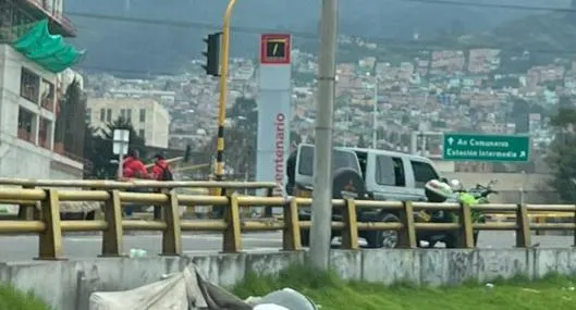 Balacera en San Victorino (Bogotá): hubo persecución y sicariato que dejó una persona muerta en una zona bastante peligrosa. 