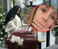 Tuti Vargas criticó a Jessica Cediel por fotos en el velorio de su papá
