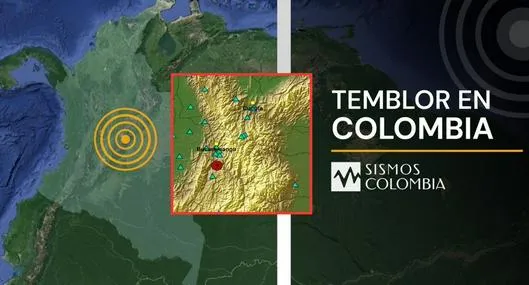 Temblor en Colombia de magnitud 4.2 en Los Santos (Santander este 24/12/ 2024
