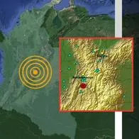 Temblor en Colombia de magnitud 4.2 en Los Santos (Santander este 24/12/ 2024