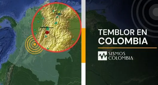 Temblor en Colombia de magnitud 3.6 en Los Santos (Santander) este jueves 2512