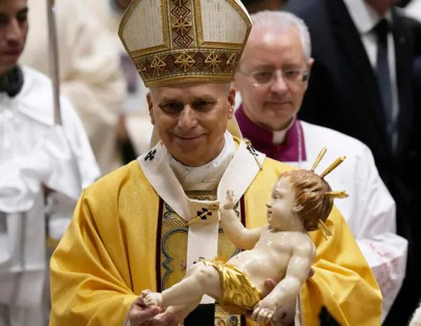 Primera misa de Navidad para el papa León XIV ocho meses después del inicio de su pontificado