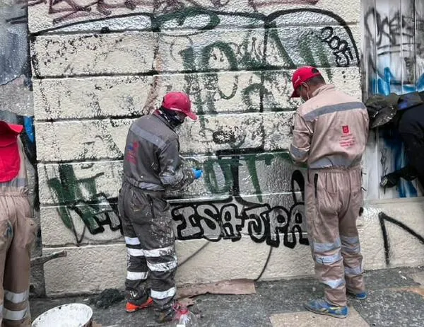 El IDPC avanza en la recuperación de fachadas patrimoniales en la Carrera Séptima 