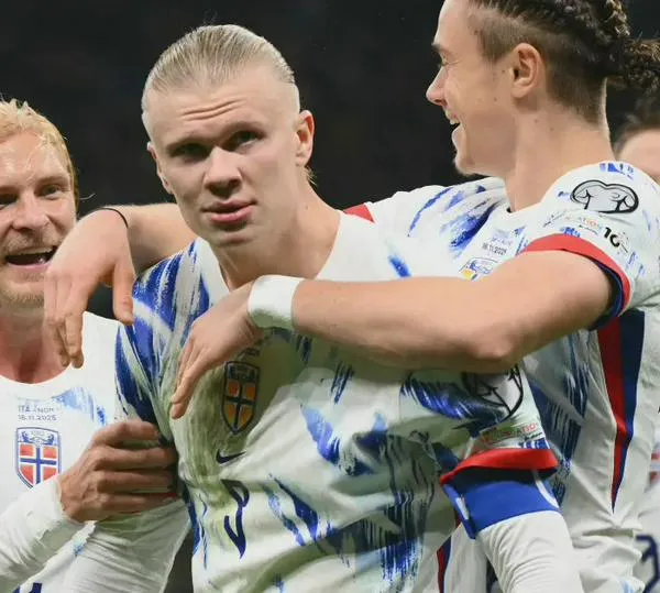 Erling Haaland reaccionó a un comentario de Guardiola con una imagen en redes sociales