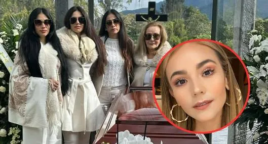 Jessica Cediel y su hermana responden a Tuti Vargas por fotos en velorio