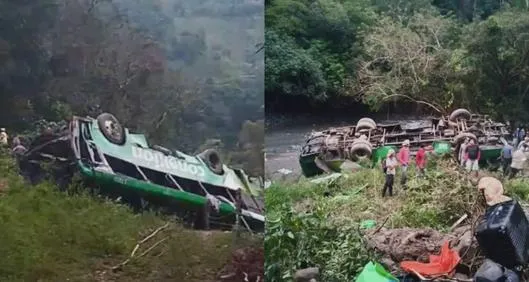 Grave accidente de bus dejó 8 muertos y 19 heridos durante Nochebuena en México: esto se sabe