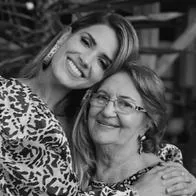 Gabriela Tafur y su abuela 