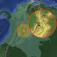 Temblor en Colombia / Imágenes del SGC