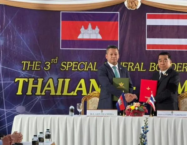 Tailandia y Camboya firman acuerdo de alto el fuego tras semanas de letales enfrentamientos fronterizos