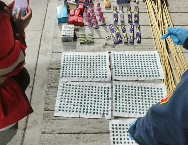 Contundente golpe contra la pólvora en Bosa: más de 10 mil artefactos pirotécnicos incautados 