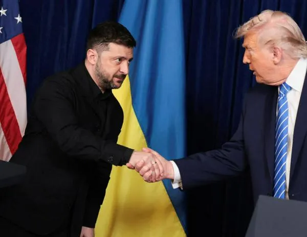 Trump y Zelenski se mostraron optimistas tras su reunión en la Florida