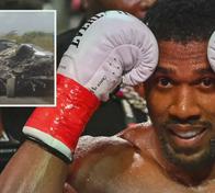 Anthony Joshua, boxeador británico, resultó herido en grave accidente de tránsito