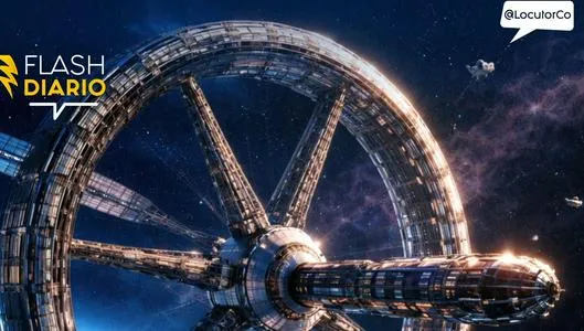 Estación espacial con gravedad