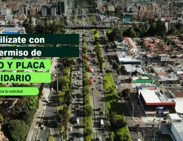 Recuerda: puedes solicitar el Pico y Placa Solidario en Bogotá con hasta 7 días de anticipación 