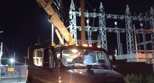 La mala noche que se vivió en El Rodadero (Santa Marta) en plena época de vacaciones. Todo este sector se quedó sin luz durante más de 4 horas. 