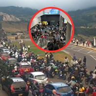 Caos en El Dorado y varias salidas de Bogotá este 31 de diciembre: trancones son interminables y viajeros esperan que no les coja 2026 en vías. 