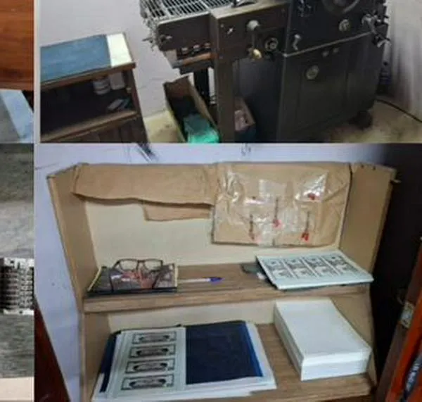 Cárcel para hombre que enviaba dólares falsos a EE. UU. desde imprenta clandestina en Boyacá