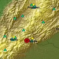 Temblor en Colombia 