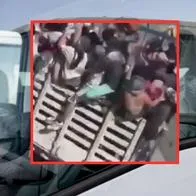 [Video] Caravana de años viejos casi termina en tragedia en Fresno Tolima