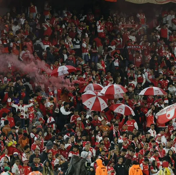 Hinchas de Independiente Santa Fe