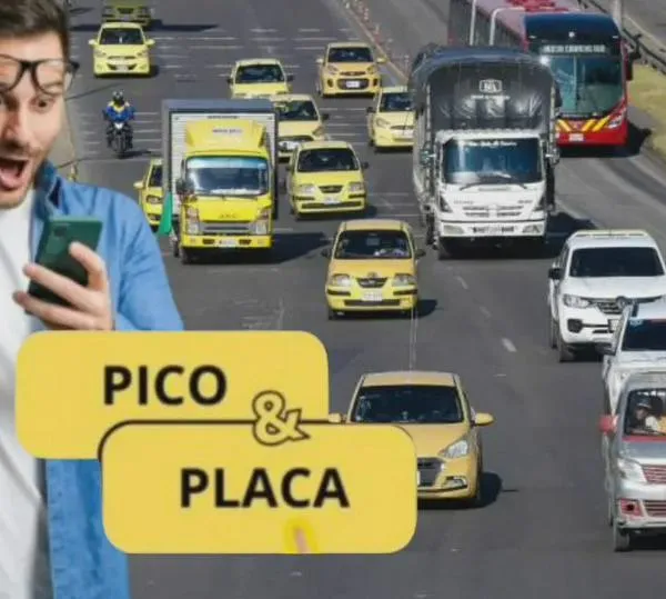 Pico y placa en Bogotá durante primera semana de 2026; cambios y restricciones del 1 al 11 de enero
