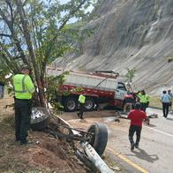 Accidente vía Bogotá-Girardot