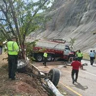 Accidente vía Bogotá-Girardot